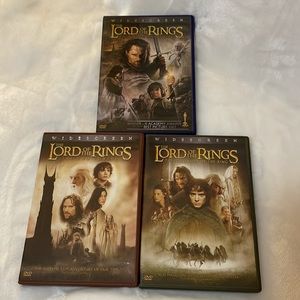 The Lord Of The Rings Trilogy Special Edition 6 DVD’s Bundle